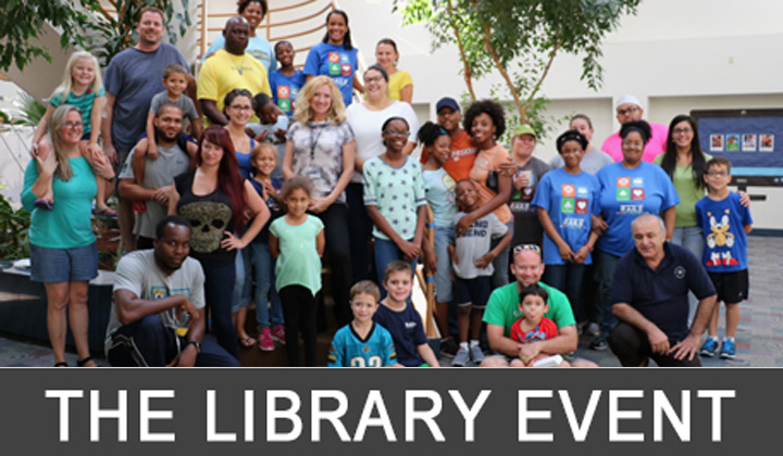 Library event with Parents